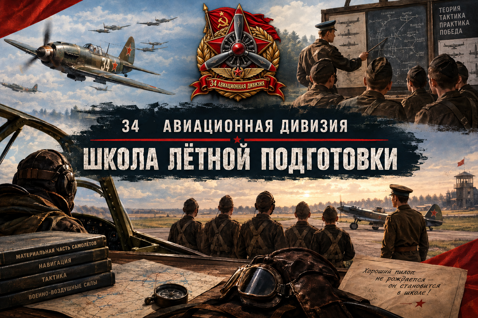 Школа лётной подготовки — 34-я Авиационная Дивизия